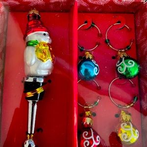 Wine charms and stopper